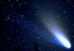 jasná kométa Hale-Bopp