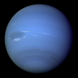 planéta Neptún s Veľkou tmavou škvrnou